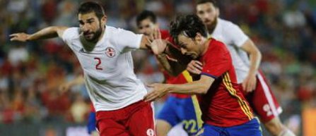 Amical: Invinsa de Romania categoric, Georgia a batut Spania cu 1-0